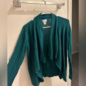 Medium Stylus teal sweater